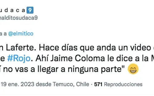 Éxito de Mon Laferte en Olmué desata nuevo trolleo a Coloma.(Foto: Twitter)