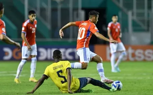 A pesar de no ser titular, Assadi igual tuvo poco más de 30 minutos de juego en el estreno de Chile en el Sudamericano Sub 20. | Foto: Nelson Ríos | Comunicaciones FFCH