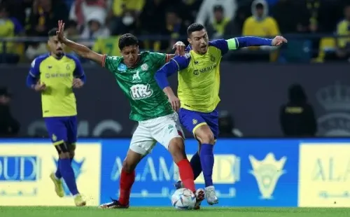 CR7 debutó con triunfo en Al Nassr. | Foto: Getty