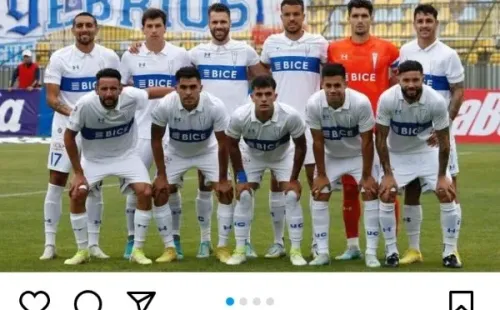 La publicación de Alexander Aravena luego del partido. (Instagram)
