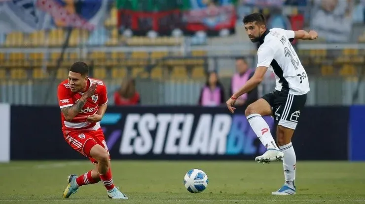 Amor no juega desde el amistoso ante River Plate en Viña del Mar del pasado 9 de noviembre del 2022. | Foto: Colo Colo.