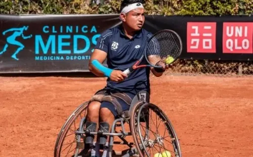 Cataldo se lució en el Abierto de Australia. | Foto: Instagram