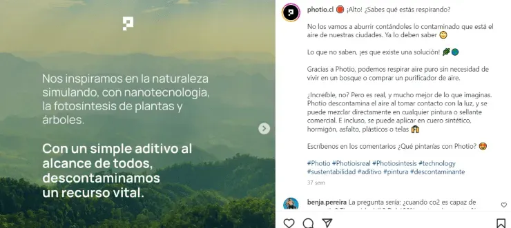 Photio startup chilena