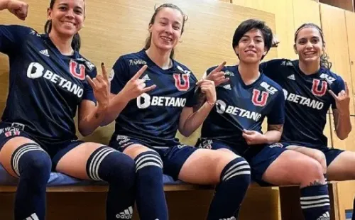 El equipo femenino de la U presentó la tercera camiseta para el 2023. | Foto: U de Chile.