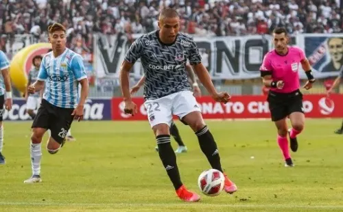 Leandro Benegas espera con calma su primer gol en Colo Colo. Foto: Guille Salazar, RedGol.
