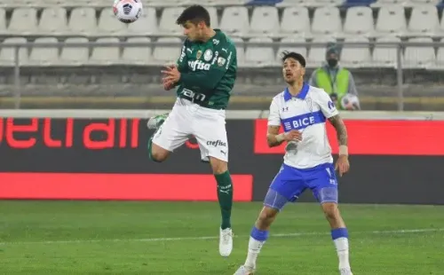 Kuscevic es parte del Palmeiras campeón del fútbol brasileño, pero sumando pocos minutos. Foto: Agencia Uno