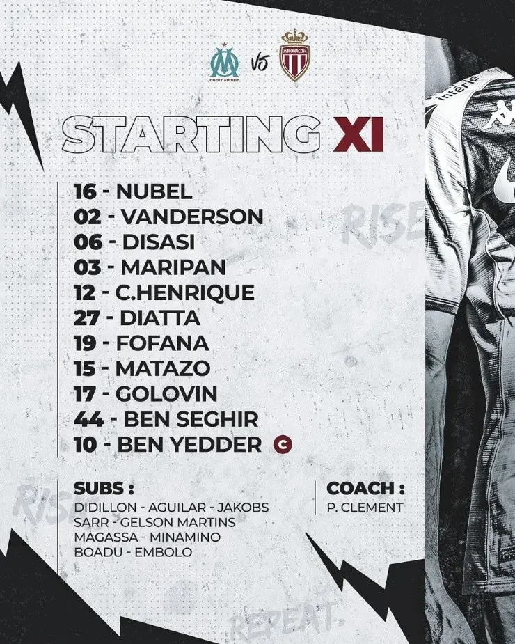 Formación del Mónaco con Maripán