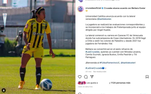 Koster ya fue presentada en Universidad Católica. | Fernández Vial