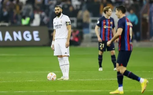 En esta temporada Barcelona y Real Madrid ya se vieron las caras en dos oportunidades, con un triunfo para cada uno. | Foto: Getty Images.