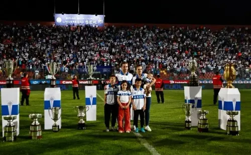 José Pedro Fuenzalida se fue con honores de Universidad Católica al término del 2022. | Foto: Agencia UNO.