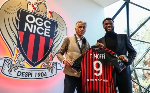 Terem Moffi, revelación de la Ligue 1, llega al Niza. Foto: Comunicaciones OGC Nice