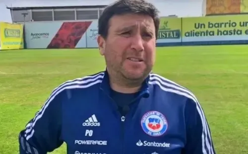 Ormazábal yo no es más el DT de la Roja Sub 20. | Foto: ANFP.