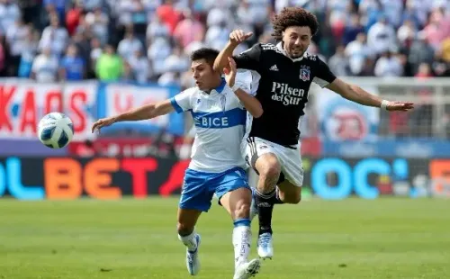 Rebolledo perdió el puesto en la UC tras la llegada de Mauricio | Foto: Agencia UNO.