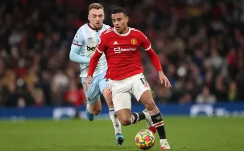 Mason Greenwood quedó marginado del Manchester United al conocerse este caso. | Foto: Getty Images.