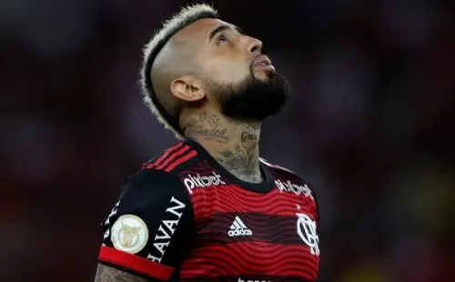 Arturo Vidal vive su momento más complicado en el Flamengo. Foto: Getty Images
