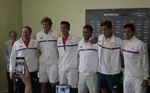 El equipo de Copa Davis ya está listo para enfrentar a Kazajistán. Foto: Héctor Orrego / RedGol