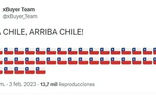 El mensaje del xBuyer Team en Twitter. | Foto: Captura.