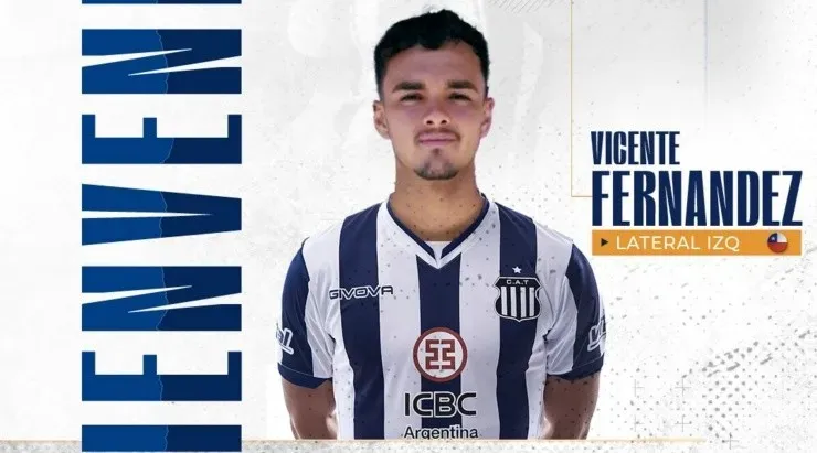 Así presentó Talleres de Córdoba al cuarto chileno de la historia del club