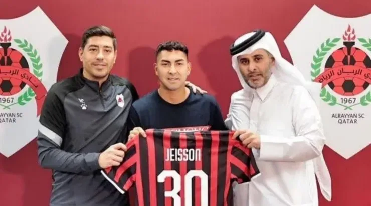 Jeisson Vargas debutó en Al Rayyan un día después de su presentación como refuerzo