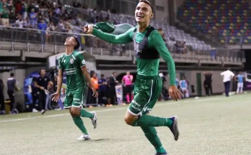 Michael Fuentes le convirtió a Deportes Copiapó. (Agencia Uno).