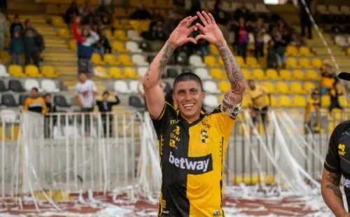Rubén Farfán marcó el gol de la victoria de Coquimbo Unido ante Universidad Católica. (Agencia Uno).