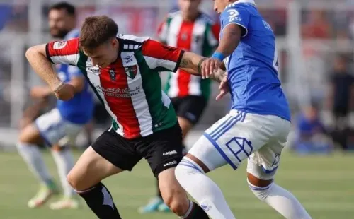 Barti fue gran figura de Palestino en el triunfo ante la U (Foto: Palestino)