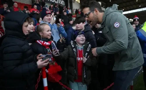@Getty | El actor que caracteriza a Deadpool dijo presente en el Racecourse Ground.