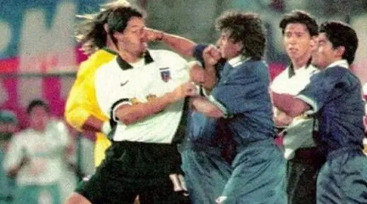 Marco Villaseca y Ricardo Rojas se dieron y no consejos en 1999