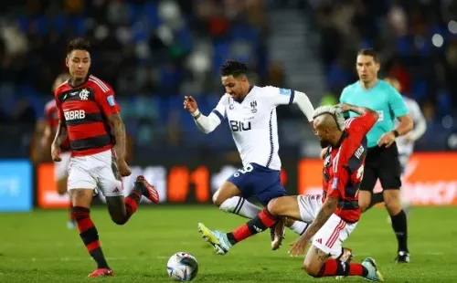 Pulgar y Vidal fracasaron con el Flamengo (Getty)