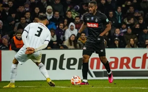 Suazo fue titular los 90 minutos en el triunfo de su equipo en la Copa de Francia. | Foto: Getty Images.
