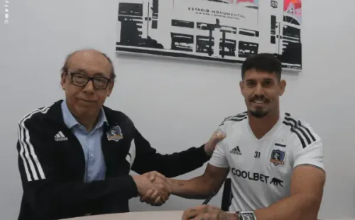 Colo Colo oficializó a Matías de los Santos. (Comunicaciones Colo Colo).