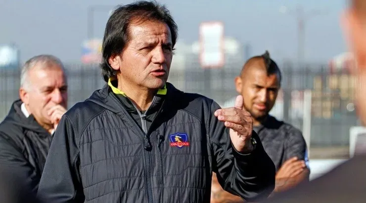 Hugo González es parte del circulo cercano de Arturo Vidal en Colo Colo. Foto: Colo Colo