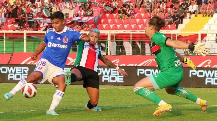 Palestino viene de derrotar a Universidad de Chile.    Foto: Agencia Uno