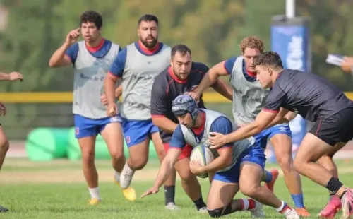 Selknam entrena pensando en el Super Rugby Americas. | Foto:Víctor Hugo Montalva