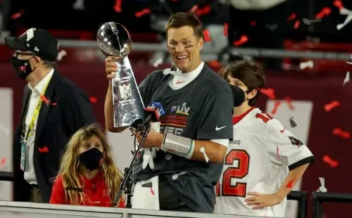 Con siete títulos Tom Brady es el jugador que más Super Bowl ganó en la historia. | Foto: Getty Images.