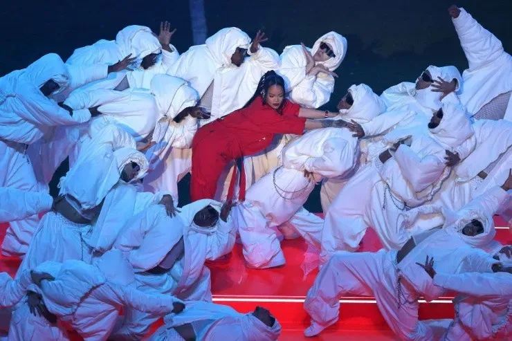 Rihanna Hafltime Super bowl | Getty
