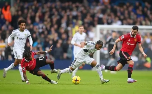 United se quedó con un triunfo de 2-0 en un nuevo Clásico de las Rosas. | Foto: Getty