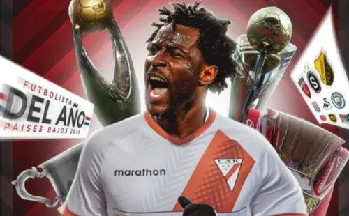 Así presentó el Always Ready al marfileño Wilfried Bony. | Foto: Always Ready.