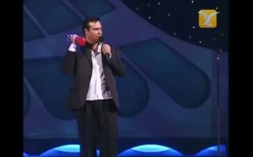 Paulo Iglesias estuvo con su humor en el Festival de Viña (Archivo)