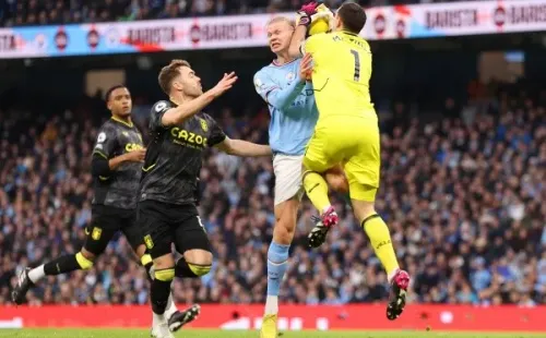 Por este choque, Erling Haaland es duda ante el Arsenal. Foto: Getty Images