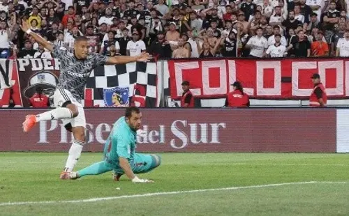 Benegas anotó el 1-0 en el minuto 31, pero su grito de gol fue ahogado por el VAR. | Foto: Agencia Uno