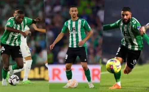 Carvalho, Luiz Felipe y Fekir pueden volver a jugar en el Betis. | Foto: Getty