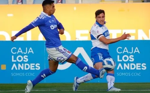 Clemente Montes en acción por la UC en un Clásico Universitario. (Agencia Uno).