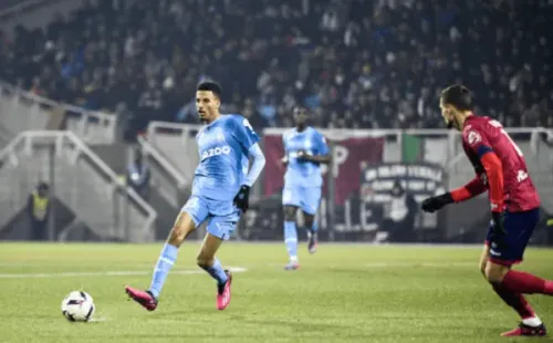 Azzedine Ounahi, volante de 22 años que fichó en el Olympique de Marsella en el mercado invernal de Europa. (Getty Images 2023).
