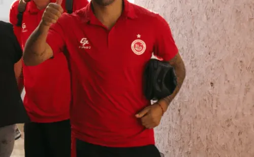 Gonzalo Espinoza con el uniforme de Unión San Felipe.