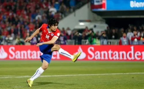 Matías fue parte del plantel de la Roja que ganó la Copa América de Chile 2015. | Foto: Agencia UNO.