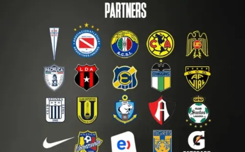 Los clubes con los que B-Talent Star tiene relación. (Captura Instagram Benjamín Ruiz).