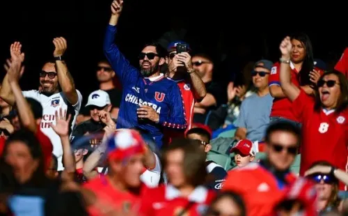 El estadio North Harbour estaba plagado de hinchas de la Roja. | Getty Images x FIFA
