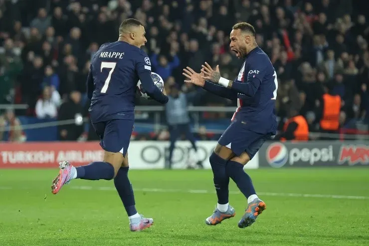 Mbappé y Neymar