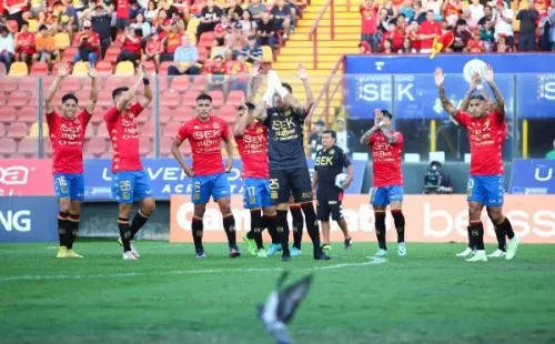 Unión Española es el único equipo que no sabe de triunfos en este Campeonato Nacional 2023. | Foto: Agencia UNO.